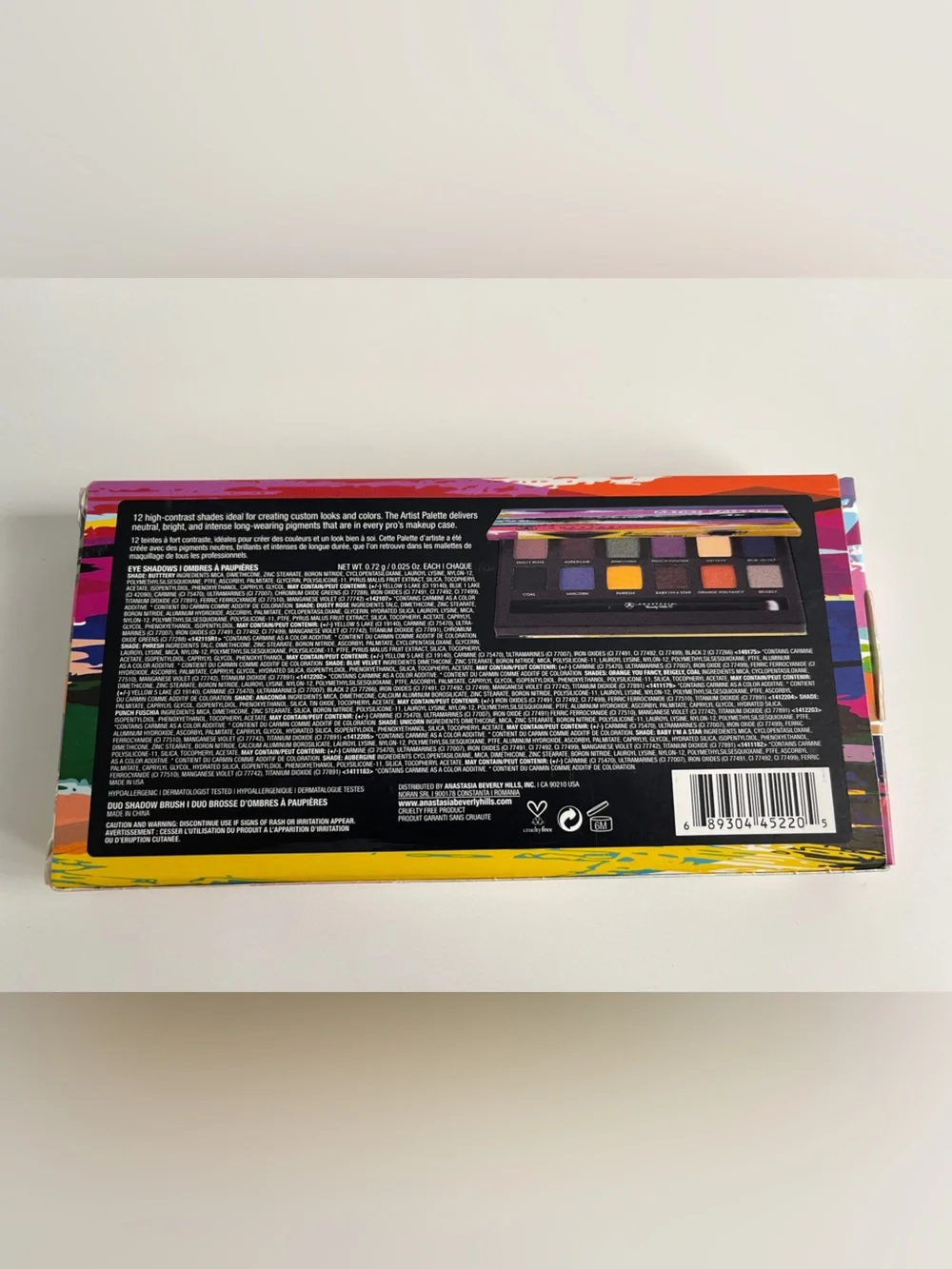 Anastasia Beverly Hills Artist Eyeshadow Palette